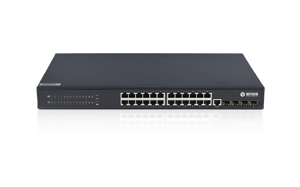 ZY5300-28T-PWR 24口千兆三层POE交换机